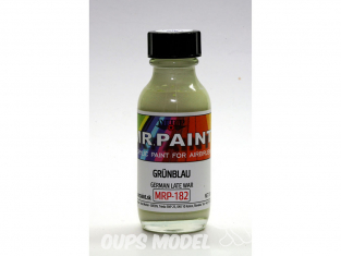 MRP peintures 182 BLEU VERT Allemand WWII 30ml