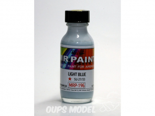 MRP peintures 196 BLEU CLAIR SU-27/33 30ml