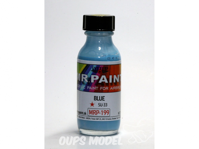 MRP peintures 199 BLEU SU-33 30ml