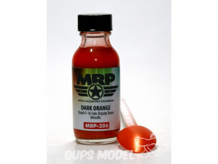 MRP peintures 206 ORANGE FONCE F-16 Allemand 30ml