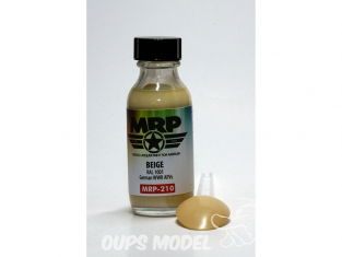 MRP peintures 210 BEIGE RAL 1001 30ml