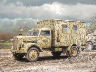 Italeri maquette militaire 6575 CAMION RADIO OPEL BLITZ 1/35