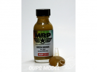 MRP peintures 213 VERT BRUN RAL 8000 30ml