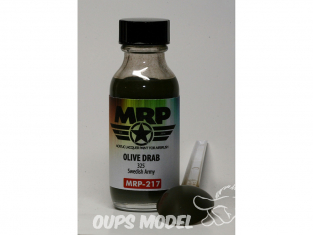 MRP peintures 217 OLIVE DRAB 325 AF suédois moderne 30ml