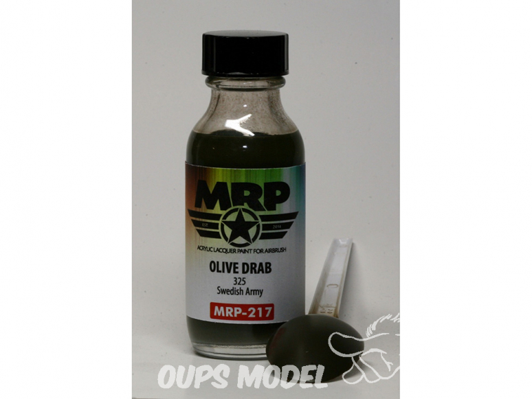 MRP peintures 217 OLIVE DRAB 325 AF suédois moderne 30ml