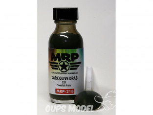 MRP peintures 218 DRAK OLIVE DRAB 328 Suédois moderne 30ml