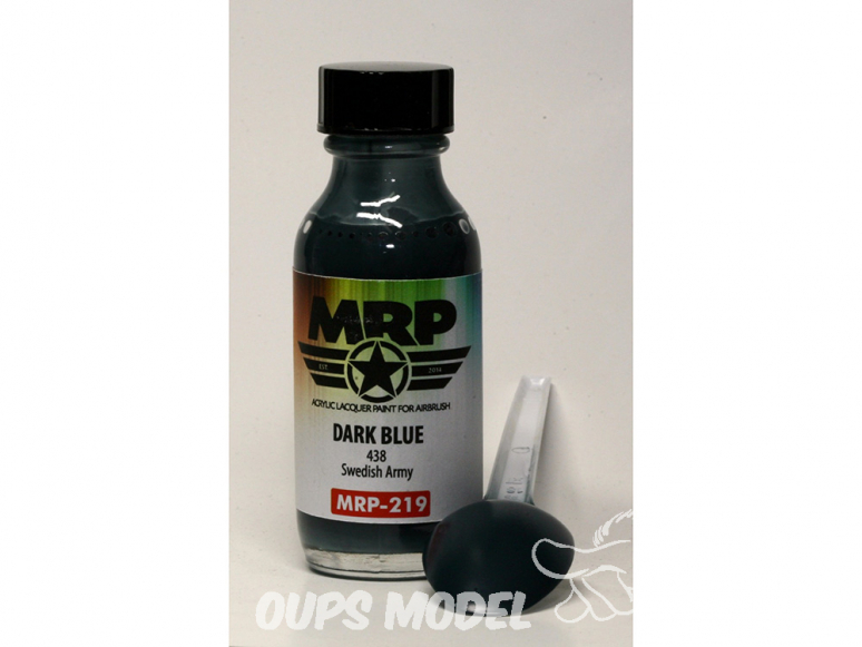 MRP peintures 219 BLEU FONCÉ 438 Suédois moderne 30ml