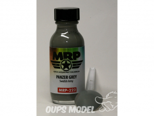 MRP peintures 222 GRIS Blindé 5431 Suédois moderne 30ml