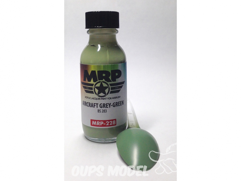 MRP peintures 228 AVION GRIS-VERT BS283 30ml