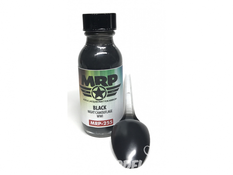 MRP peintures 255 Noir Camouflage de nuit R.A.F WWI 30ml