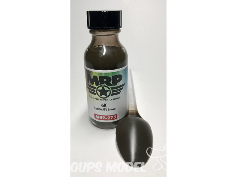 MRP peintures 275 6K Marron Russe 30ml