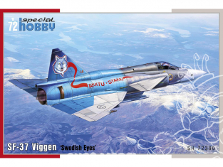 Special Hobby maquette avion 72390 SF-37 Viggen Recce 1/72