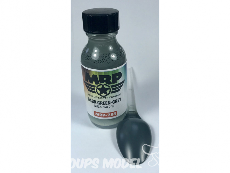 MRP peintures 288 VERT GRIS FONCÉ MiG 29 SMT 9-19 30ml