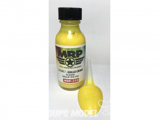 MRP peintures 310 Colore 7 CHROME JAUNE pour interieur Italien AF 1916-1943 30ml