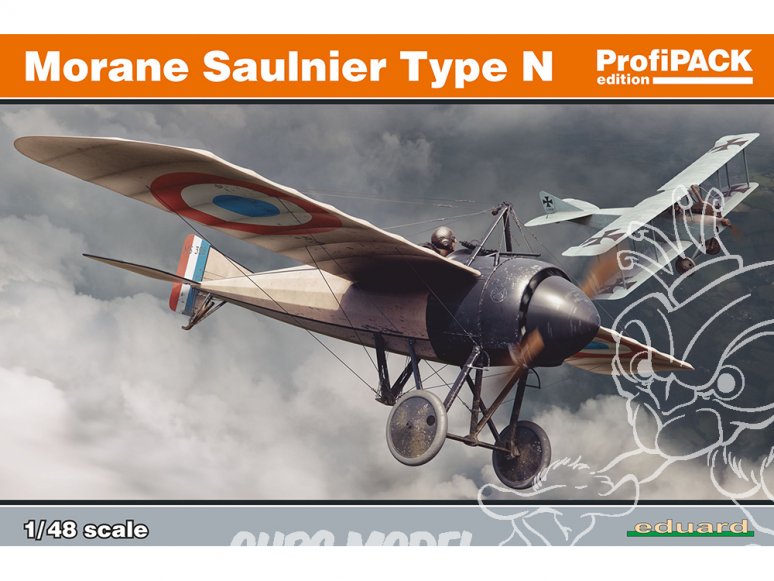 EDUARD maquette avion 8095 Morane Saulnier Type N ProfiPack Edition 1/48