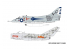 Airfix maquette avion A50185 Mig 17 et Douglas Skyhawk Dogfight Double 1/72