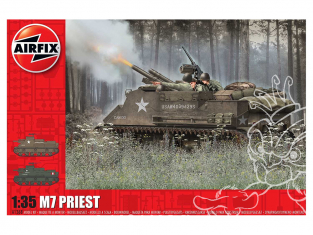 Airfix maquette militaire A1368 M7 Priest 1/35