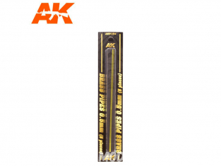 AK interactive ak9104 Tubes laiton 0.5mm x5