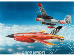 Plus Model maquette avion AL7028 BQM-34 Firebee 1/72