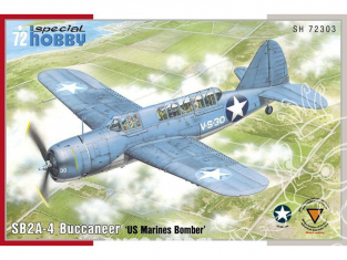 Special Hobby maquette avion 72303 Bombardier US Marines SB2A-4 Buccaneer 1/72