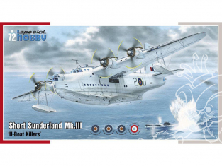 Special Hobby maquette avion 72304 Short Sunderland Mk.III une version Française inclus 1/72