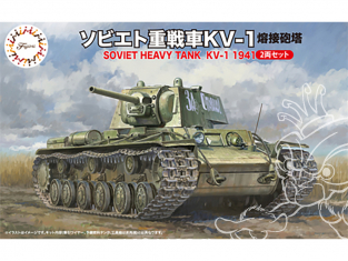 Fujimi maquette militaire 762340 KV-1 Char lourd Soviétique 1941 1/76