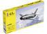 Heller maquette avion 80343 Saab Lansen A/S 32 1/72