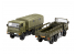 Fujimi maquette militaire 723266 Camion Ground Self-Defense Force 3 1 / 2t 2 piéces 1/72