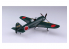 Aoshima maquette avion 051924 kawanishi N1K1-Jb Shiden type11 ACE FIGHTERS STORY 1/72