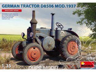 MINI ART maquette militaire 38029 Tracteur Allemand D8506 MODELE 1937 1/35