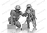 Icm maquette figurines 35646 Vickers MG Crew britannique WWII (Vickers MG &amp; 2 figurines) (100% nouveaux moules) 1/35