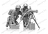 Icm maquette figurines 35646 Vickers MG Crew britannique WWII (Vickers MG &amp; 2 figurines) (100% nouveaux moules) 1/35