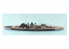 Aoshima maquette bateau 056745 HMS Cornwall (56) croiseur lourd 1/700