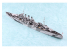 Aoshima maquette bateau 056707 HMS Norfolk (78) croiseur lourd 1/700