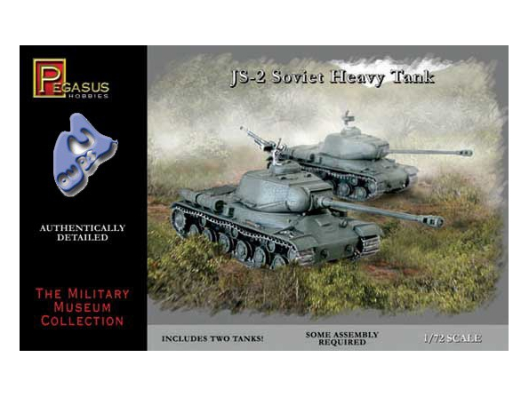 Pegasus maquette militaire 7669 TANK IS-2 1/72