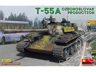 Mini Art maquette militaire 37084 T-55A CZECHOSLOVAK PRODUCTION 1/35