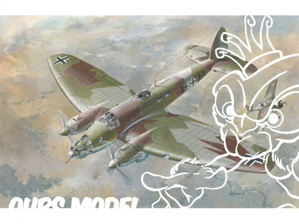 RODEN maquettes avion 027 Heinkel He 111E 1/72