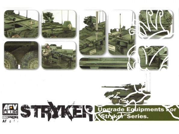 afv club maquette militaire af35s59 SET AMELIORATION STRYKER 1/3