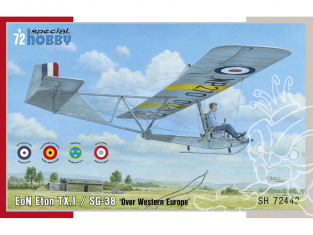 Special Hobby maquette avion 72442 EoN Eton TX.1 / SG-38 Sur l'Europe occidentale une deco Française 1/72