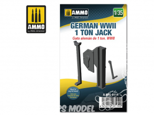 Ammo Mig accessoire 8114 Cric Jack 1 Tonne Allemand WWII 1/35