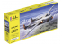 HELLER maquette avion 85394 Nord 2501 + Nord 2502 &quot;NORATLAS&quot; TWINSET 1/72