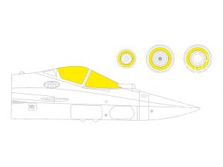 Eduard Express Mask EX757 Sukhoi Su-57 Zvezda 1/48