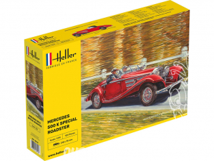 Heller maquette voiture 80710 Mercedes benz 500 K Special Roadster 1/24