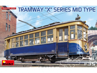 MINI ART maquette militaire 38026 TRAMWAY “X” SERIES MID TYPE 1/35