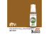 Ak interactive peinture acrylique 3G AK11337 Nº6 JAUNE TERRE (FS30257) 17ml AFV