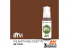 Ak interactive peinture acrylique 3G AK11338 Nº8 TERRE ROUGE (FS30117) 17ml AFV