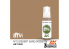 Ak interactive peinture acrylique 3G AK11340 Nº13 SABLE DU DÉSERT (FS30279) 17ml AFV