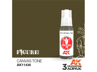 Ak interactive peinture acrylique 3G AK114236 TON TOILE 17ml FIGURINE