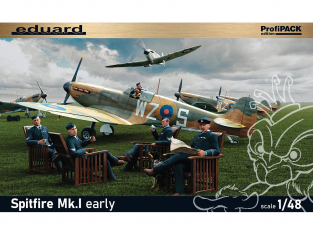 EDUARD maquette avion 82152 Spitfire Mk.I early ProfiPack Edition 1/48