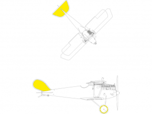 Eduard Express Mask EX769 Pfalz D.IIIa Weekend Eduard 1/48